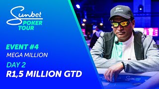 SunBet Poker Tour Time Square  Mega Million Day 2 [upl. by Artimid]