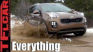 2017 Kia Sportage Snowy OffRoad amp Everything You Ever Wanted to Know Review [upl. by Noirad]