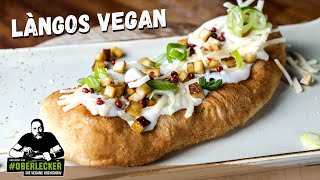 Lángos Vegan– Den Weihnachtsmarktklassiker ganz einfach und vom Feinsten zubereitet [upl. by Eniahpets]