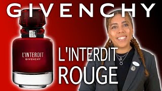 Givenchy LInterdit Eau de Parfum Rouge review  SCENTSTORE [upl. by Asilegna]