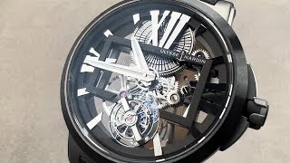 Ulysse Nardin Executive Skeleton Tourbillon 1713139 Ulysse Nardin Watch Review [upl. by Edyak]