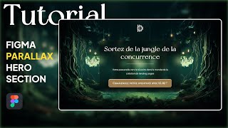 Parallax Hero Section with Figma Interactive Components [upl. by Alletsyrc935]