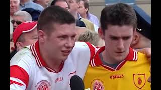 What Sean Cavanaghs Accent Sounded Like Back In 2003  Tyrone v Armagh  2003 Football Final [upl. by Naivatco]