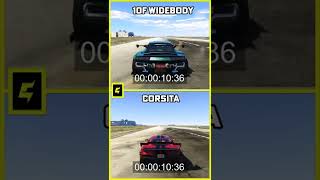 GTA 5  CORSITA vs 10F WIDEBODY [upl. by Attwood]