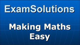 Probability from a Discrete Probability Distribution Table  ExamSolutions [upl. by Annahpos]