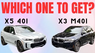 Finally Answered Which DRIVES BETTER 2024 BMW X5 40i or X3 M40i Video 1 [upl. by Levesque481]