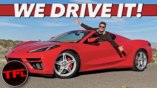 The 2020 Chevy C8 Corvette Stingray Goes From 060 MPH How Fast First Drive Review [upl. by Idnahc]