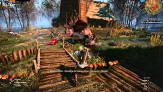 Witcher 3 Death March  Return to Crookback Bog Ending [upl. by Pavlish303]