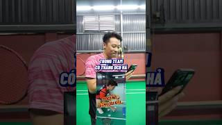 Có ai bị khó chịu giống Nguyên không  badminton vnb caulong shortvideo shorts [upl. by Job]