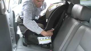 Car Seat Installation Evenflo Titan 5 Front Facing [upl. by Fregger]