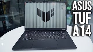 Asus TUF A14 vs Zephyrus G14  Worth Buying at 200 Less Hands On Overview at Computex [upl. by Beitris]