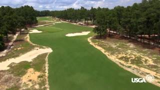 Pinehurst No 2 Flyover Series Hole 1 [upl. by Fortune151]