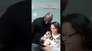 😭🥰Adoption day  Happy moment adoption adoptionstory baby love family adoptme [upl. by Anthony458]