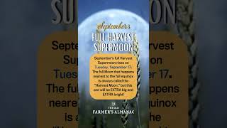 Septembers FULL HARVEST SUPERMOON [upl. by Kent]