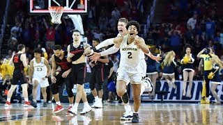 Watch last 90 seconds of Michigans miraculous buzzerbeater win in 2018 NCAA tournament [upl. by Adnarem]