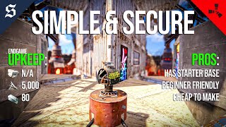 Simple amp Cheap SoloDuo Vault Base 🔥  RUST BASE TUTORIAL 13 [upl. by Ahsikam652]