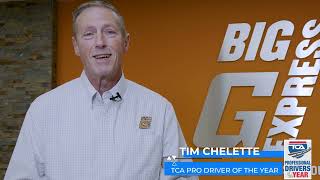 Tim Chelette  2024 TCA Professional Driver of the Year [upl. by Mandle]