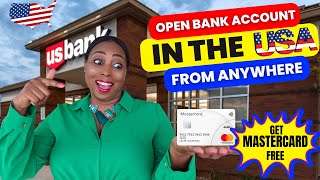 How To Open A Bank Account In The USA From Any Country amp Get A Debit Mastercard FREE [upl. by Thatch]