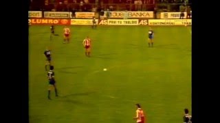 Željezničar  Crvena Zvezda 02 1990 [upl. by Chabot]