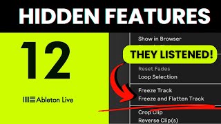 Ableton Live 12 Secret Features [upl. by Aseen]