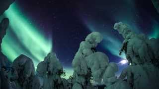 Hunting for Aurora Borealis in Lapland  Northern Lights in Finland [upl. by Nathanael326]