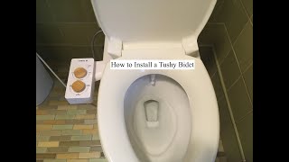 Complete Install of a Hello Tushy Bidet with Warm Water Option [upl. by Zehcnas]