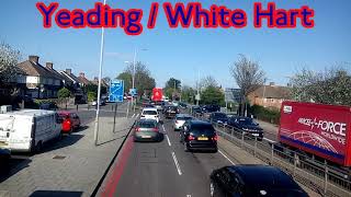 FULL ROUTE VISUAL  London Bus Route 140  Heathrow Central to Harrow Weald  VWH2230 LK66DWJ [upl. by Jameson]