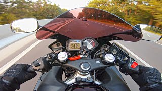 I Ride the CRAZY 🤪 Honda CBR 600 F4i for the First TIME POV [upl. by Rosene]