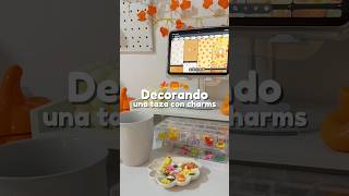 Decorando una taza con charms✨ shortvideo diy manualidades decoration viralvideo kawaii fyp [upl. by Alvera800]