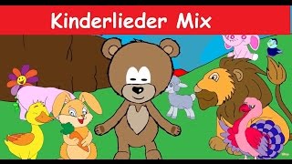 Angelas Kinderliedermix in Deutscher Sprache  Yleekids Deutsch lernen [upl. by Einamrej327]