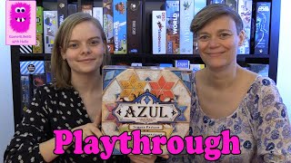 Azul Summer Pavilion Playthrough amp Impression In English azul familygame playthrough [upl. by Jolynn]