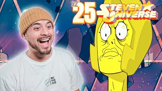 ⭐ ¡OJITO CON DIAMANTE AMARILLO  STEVEN UNIVERSE T2  25  REACCION [upl. by Oijres560]