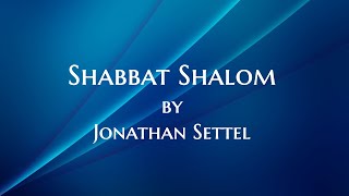 Shabbat Shalom lyric video [upl. by Iclehc]