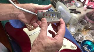 Upgrading  Fender Strat with Sophia 292 RAW version and UNO Ti toneblock [upl. by Robison]