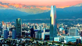 4k Chile 🇨🇱  LAS CONDES el barrio más rico de SANTIAGO y Latinoamerica [upl. by Orland]