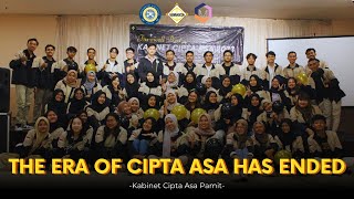 THE ERA OF CIPTA ASA HAS ENDED  Kabinet Cipta Asa Pamit [upl. by Nakasuji]