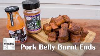 Pork Belly Burnt Ends  Barbechoo TV [upl. by Alegna47]