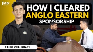 How I Cleared Anglo Eastern Sponsorship  From A Students Point of View  Technical Interview [upl. by Zindman]