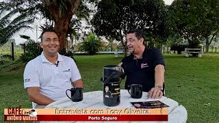 CafÃ© com Antonio Marcos entrevista Tony Oliveira [upl. by Acirrehs]