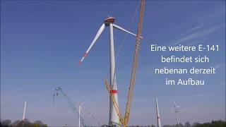 Enercon E141 EP4  unter Volllast [upl. by Natalee268]