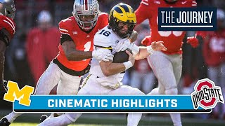 CINEMATIC HIGHLIGHTS Michigan Makes It 4Straight Wins vs Ohio State  The Journey [upl. by Llevol]