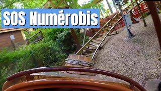 SOS Numérobis Front Row On Ride POV  Parc Astérix [upl. by Ylus]