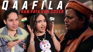 PERFECTION  Waleska amp Efra react to Kun Faya Kun  Qaafilas Rendition from Rockstar [upl. by Burnett]