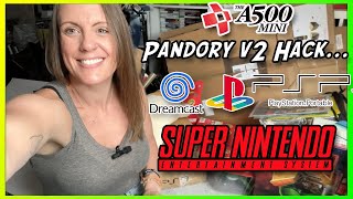 How to turn your Amiga 500 Mini in to a POWERHOUSE with Pandory V2 [upl. by Soloman]