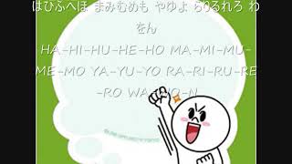 Chanson pour apprendre les syllabes en japonais 😊😊 [upl. by Enneirda]