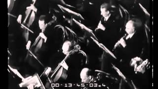 Felix Weingartner conducts Strauss The Blue Danube  Wien 1937 video fragment [upl. by Eednam435]