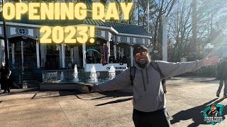 OPENING DAY of the 2023 Season at Six Flags Over Georgia  Monster Mansion NEW Scene  Ride POVs [upl. by Haleemaj]