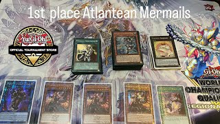 1st Place Mermail Atlantean Deck Profile QCR Fiendsmith Tournament [upl. by Ainslee607]