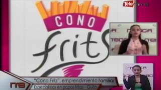 Cono Frits emprendimiento familiar especialistas en papas fritas  Quito [upl. by Attiuqehs]