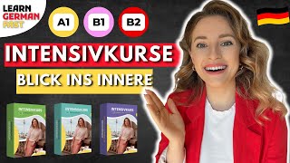 Meine INTENSIVKURSE 🇩🇪 So lernst du Deutsch schnell amp einfach ✅  Learn German Fast [upl. by Annamarie]